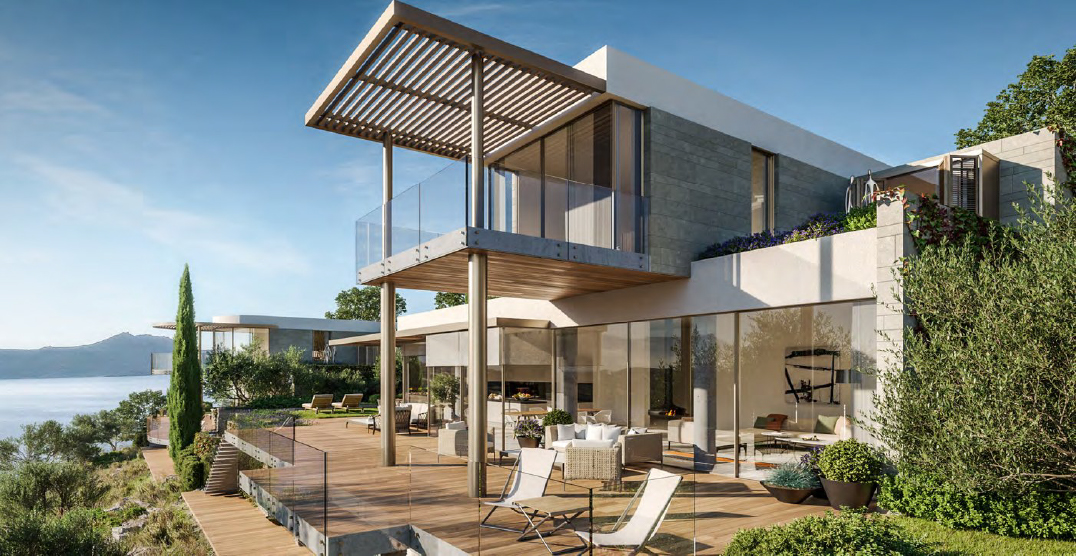 The One Bodrum — deniz manzaralı villa